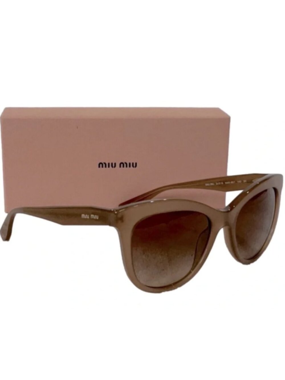 NEW MIU MIU Brown Sunglasses